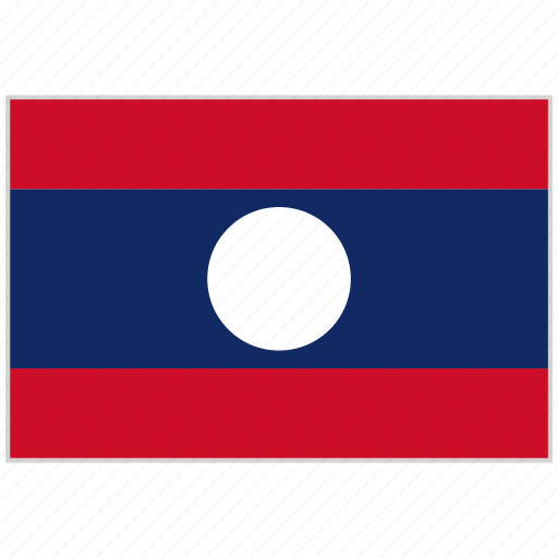 Country, flag, laos, laos flag, national, national flag, world flag icon - Download on Iconfinder