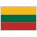 country, flag, lithuania, lithuania flag, national, national flag, world flag