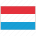 country, flag, luxembourg, luxembourg flag, national, national flag, world flag