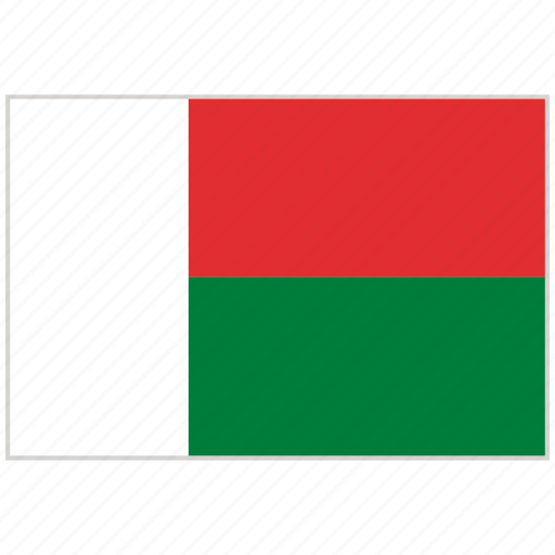 Country, flag, madagascar, madagascar flag, national, national flag, world flag icon - Download on Iconfinder