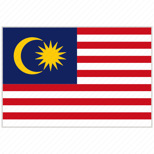 Country, flag, malaysia, malaysia flag, national, national flag, world flag icon - Download on Iconfinder