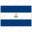 country, flag, national, national flag, nicaragua, nicaragua flag, world flag 