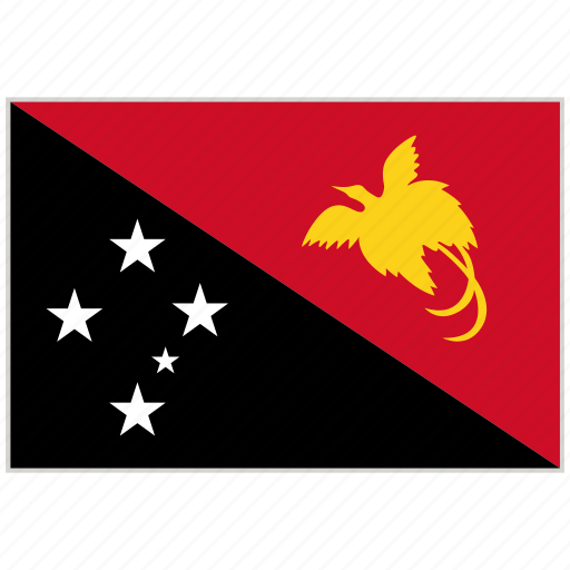 Country, flag, national, national flag, papua new guinea, papua new guinea flag, world flag icon - Download on Iconfinder