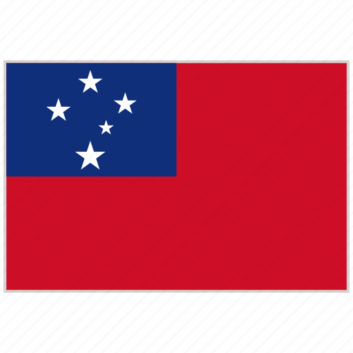 Country, flag, national, national flag, samoa, samoa flag, world flag icon - Download on Iconfinder
