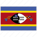 country, flag, national, national flag, swaziland, swaziland flag, world flag