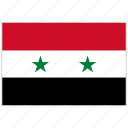 country, flag, national, national flag, syria, syria flag, world flag