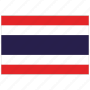 country, flag, national, national flag, thailand, thailand flag, world flag