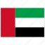 country, flag, national, national flag, united arab emirates, united arab emirates flag, world flag 