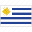country, flag, national, national flag, uruguay, uruguay flag, world flag