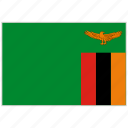 country, flag, national, national flag, world flag, zambia, zambia flag