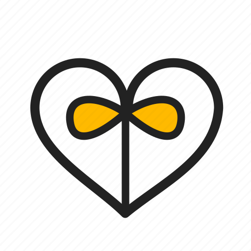 Gift, heart, love, valentine day icon - Download on Iconfinder