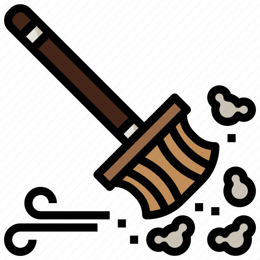 Archeologist, brush, clean, cleaning, dust, furniture, household icon - Download on Iconfinder