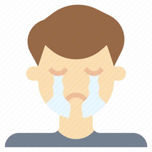 Cry, healthcare, medical, sad, sorrow, tear, tears icon - Download on Iconfinder