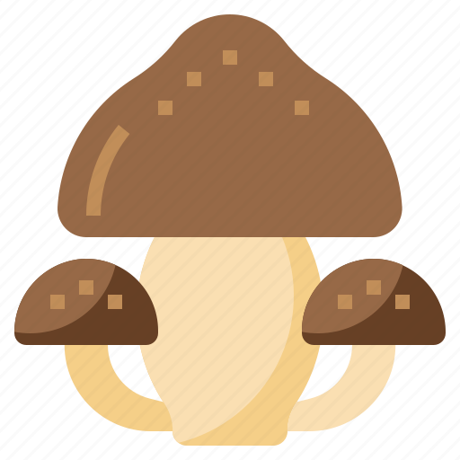 Food, fungi, healthy, mushroom, organic, restaurant, vegan icon - Download on Iconfinder