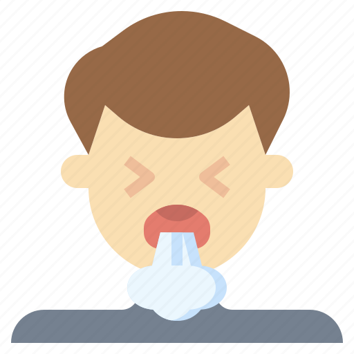 Cough, head, healthcare, illness, medical, pacient, sneeze icon - Download on Iconfinder
