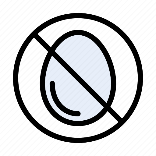 Food, egg, restricted, stop, allergy icon - Download on Iconfinder