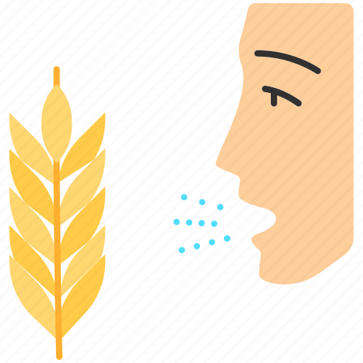Allergic, allergy icon, gluten allergy, wheat icon - Download on Iconfinder