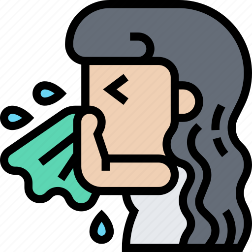 Sneeze, blow, nose, crying, infectious icon - Download on Iconfinder