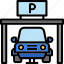 parking, garage, car, transport, vehicle 