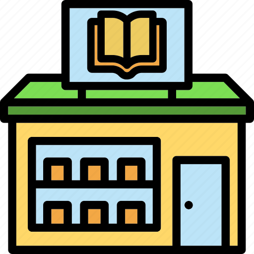 Book, shop, library, store icon - Download on Iconfinder