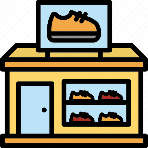 Shoe, shop, sportive, store, buildings, fashion icon - Download on Iconfinder