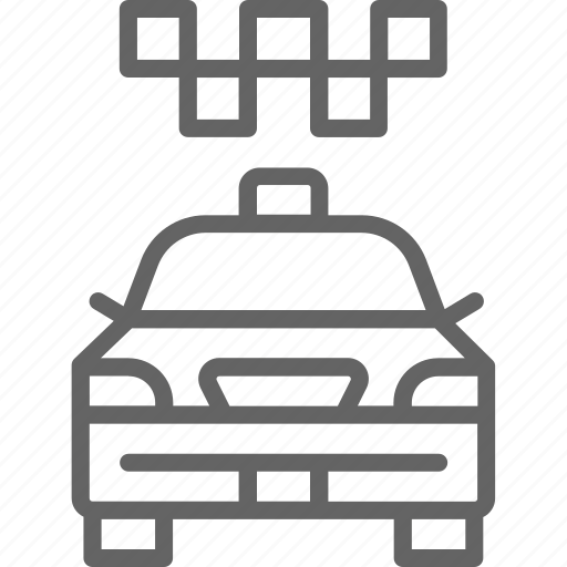 Cab, car, city, public, taxi, transport, usa icon - Download on Iconfinder