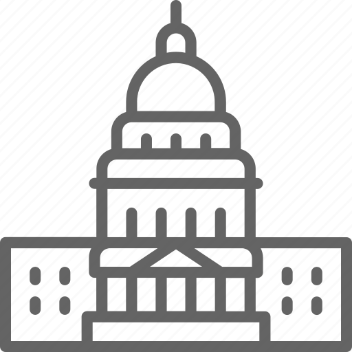 American, building, capitol, famous, state, united, usa icon - Download on Iconfinder