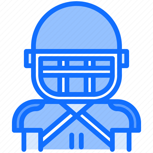 American, football, man, protection, rugby, sport, uniform icon - Download on Iconfinder