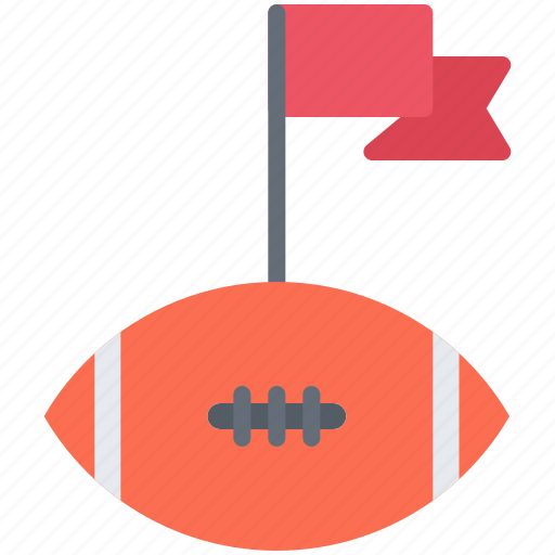 American, ball, flag, football, rugby, sport icon - Download on Iconfinder