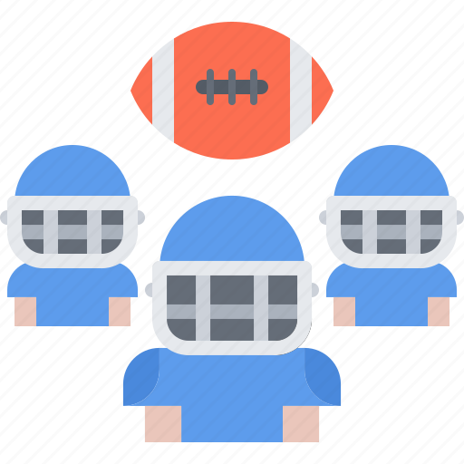 American, ball, football, player, rugby, sport, team icon - Download on Iconfinder