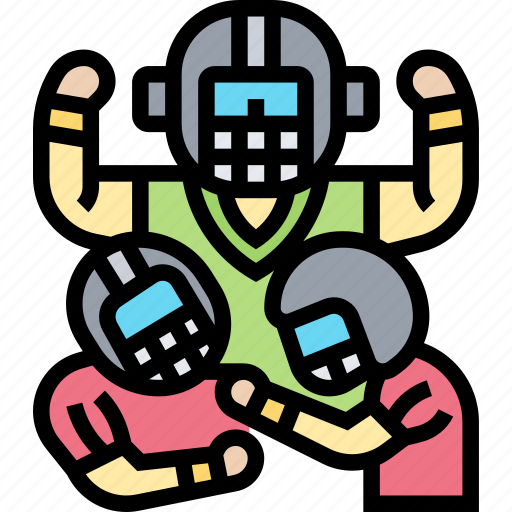 American, football, team, athlete, player icon - Download on Iconfinder