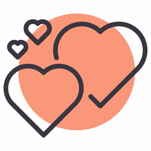 Heart, love, valentines, wedding, hygge icon - Download on Iconfinder