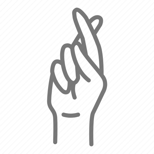 Asl, r, letter r, sign language, hand icon - Download on Iconfinder