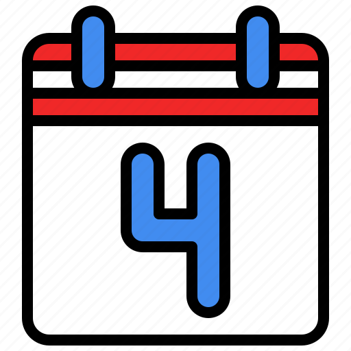 America, appointment, calendar, date, independence day, schedule, time icon - Download on Iconfinder