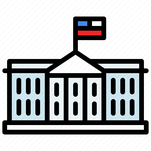 America, architecture, building, usa, white house icon - Download on Iconfinder