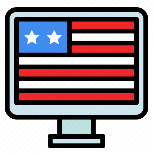 America, computer, flag, nation, technology icon - Download on Iconfinder