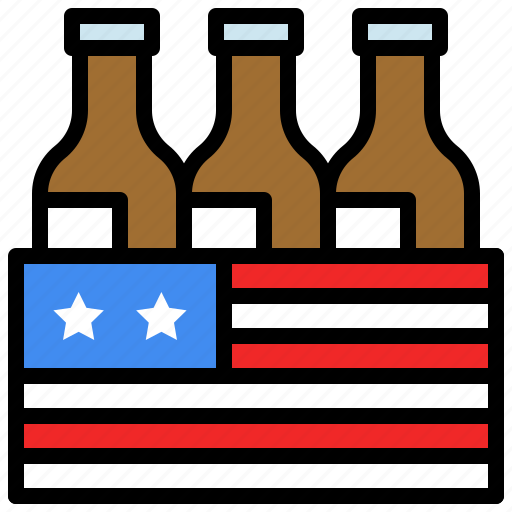 Alcohol, america, beer, beer crate, beverage, drinks icon - Download on Iconfinder