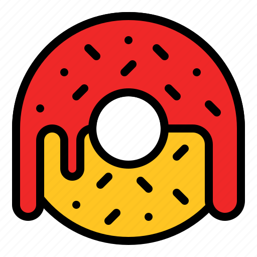 America, bakery, donut, doughnut, food, sweets icon - Download on Iconfinder