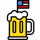 alcohol, america, beer, beer mug, beverage, drink, usa 
