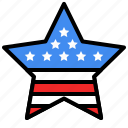 america, emblem, rank, star