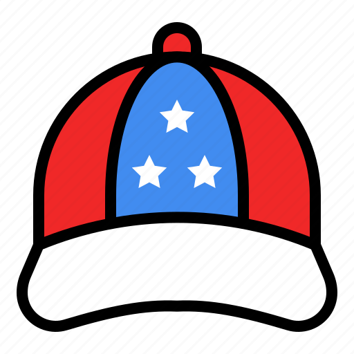 America, cap, clothing, fashion, hat icon - Download on Iconfinder