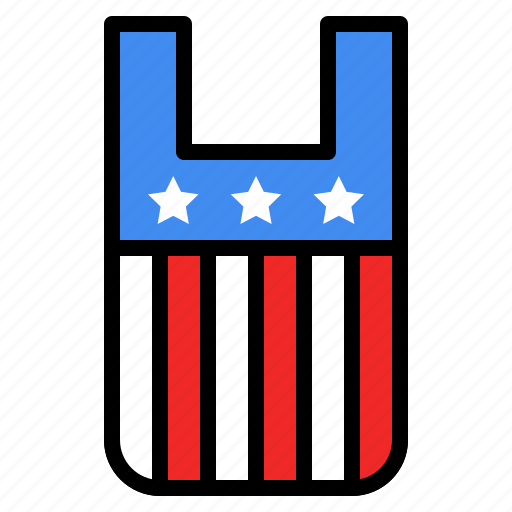 America, bag, plastic bag, shopping, usa icon - Download on Iconfinder