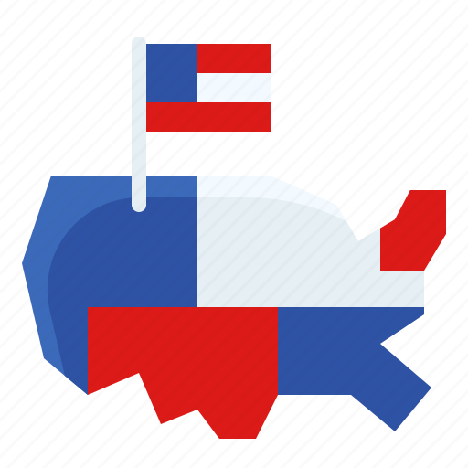America, country, flag, map, state, united states, usa icon - Download on Iconfinder