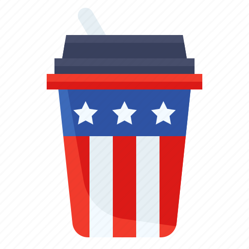 America, beverage, coffee, cup, drinks, take away icon - Download on Iconfinder