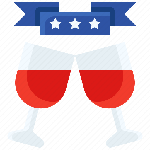 America, beverage, champagne, cheers, drinks, wine icon - Download on Iconfinder