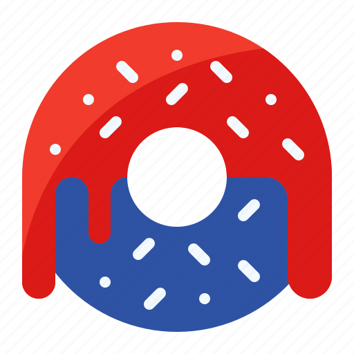 America, bakery, donut, doughnut, food, sweets icon - Download on Iconfinder