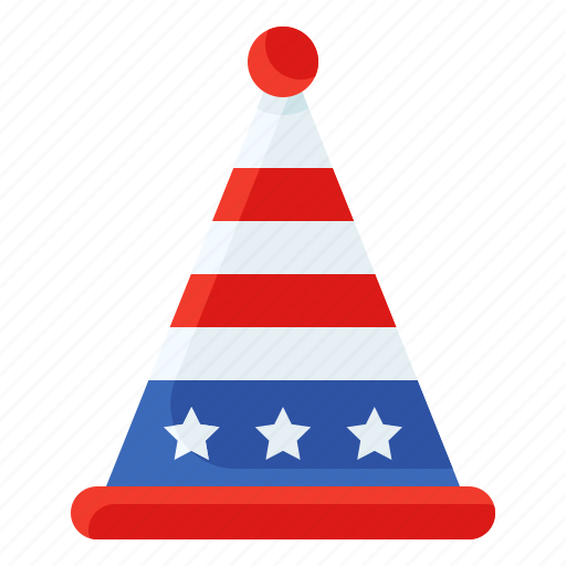America, birthday, fashion, hat, party icon - Download on Iconfinder