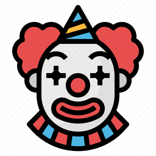 Carnival, clown, costume, fairground, party icon - Download on Iconfinder