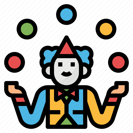 Circus, entertainment, fun, hands, juggling icon - Download on Iconfinder