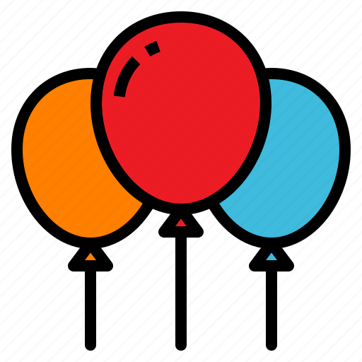 Air, amusement, balloon, park, party icon - Download on Iconfinder
